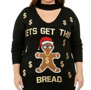 Ultra Flirt Christmas Sweater - Size 2X